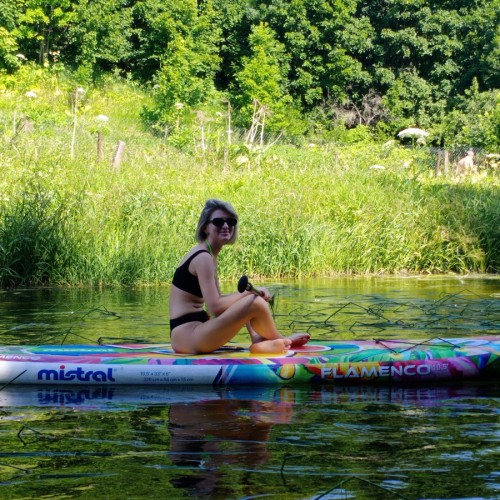 Сап-прогулка по реке Оредеж — из Петербурга