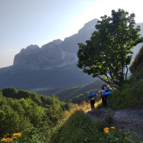 От плато Лаго-Наки к Чёрному морю: поход популярным советским маршрутом через горы