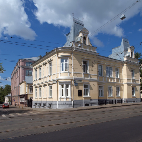 Историческая мозаика Бауманской улицы