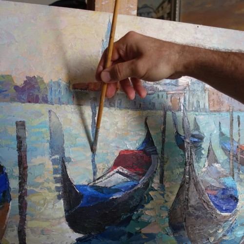 Картина маслом в Петербурге — за одно занятие