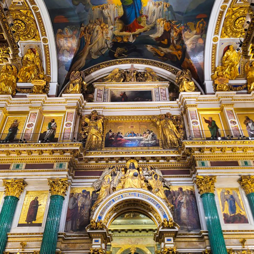 Площади Петербурга + посещение Исаакиевского собора (билет включён)