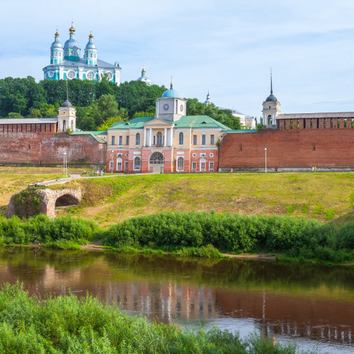 Смоленск из окна туристического такси