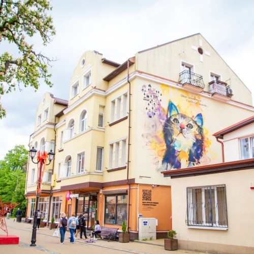 Утренняя Куршская коса, Зеленоградск и замок Нессельбек на автобусе