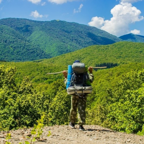 Запах разнотравья и никого вокруг: поход с рюкзаками по долине реки Пшада (всё включено)