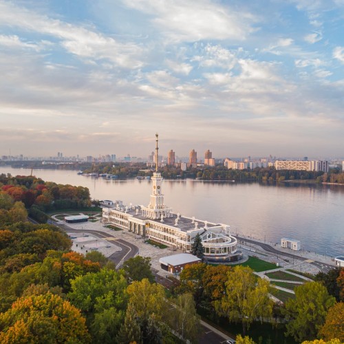 Прогулка на колёсном теплоходе по Химкинскому водохранилищу