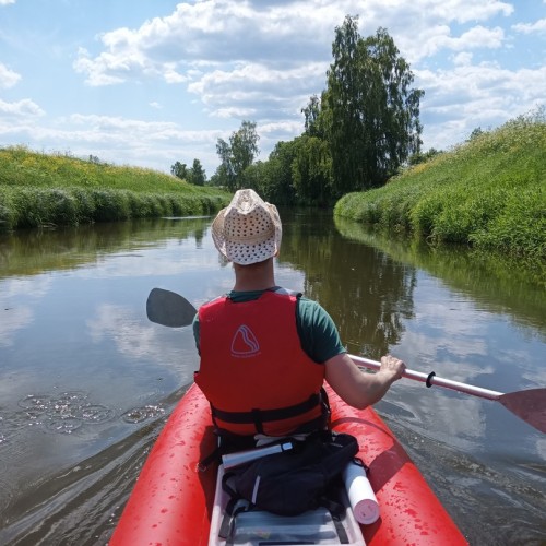 Выходные-перезагрузка на реке Шерне: сплав на байдарках (всё включено)