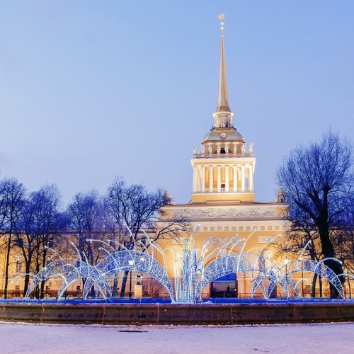 Фонари ночного Петербурга — прошлое, настоящее, будущее
