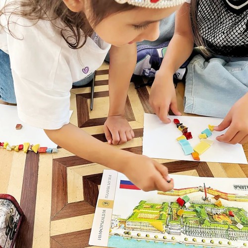 Маленькими шагами к большому искусству: Эрмитаж для детей 5-10 лет