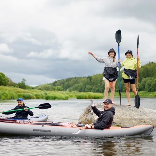 Экспресс-перезагрузка на реке Угре: сплав на байдарках