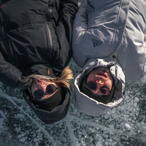 Из Иркутска в Большое Голоустное: фотосессия на льду