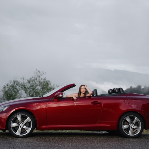 Фотопутешествие в Красную Поляну на кабриолете Lexus
