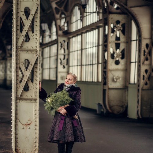 Фотосессия на Витебском вокзале в Петербурге
