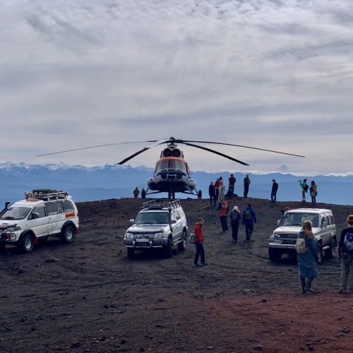 Джип-экспедиция своей компанией по экстремальному бездорожью к вулкану Плоский Толбачик