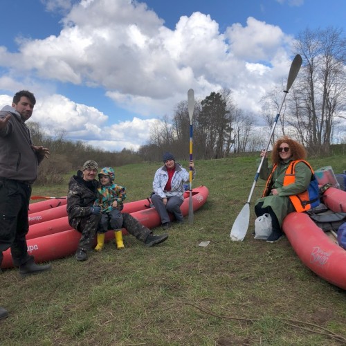 Сплав на байдарках по реке Осуге (всё включено)
