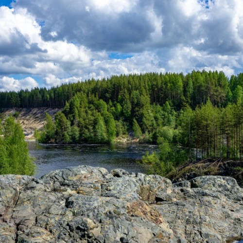 Карельская перезагрузка: водопад Кивач, вулкан Гирвас + отдых в термах (из Петрозаводска)