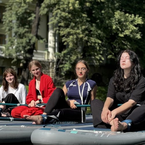 Сап-прогулка по Каменному острову