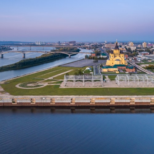 Знакомство с Нижним Новгородом и трапеза по-купечески