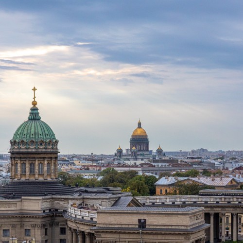 Дворы и парадные Петербурга с подъёмом на смотровую площадку