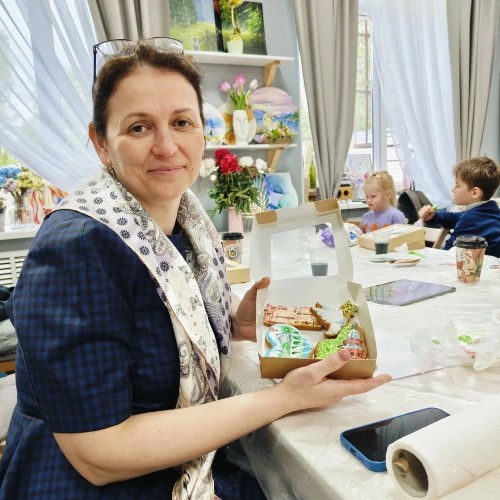 Рисуем Великий Новгород: мастер-класс по росписи пряников