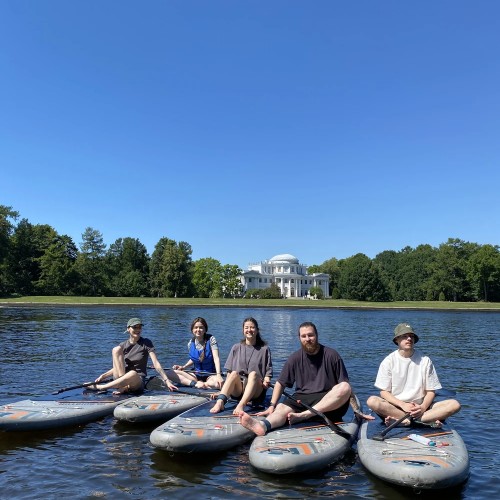 Сап-прогулка по Каменному острову