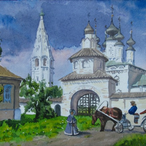 Пленэр в былинном Суздале