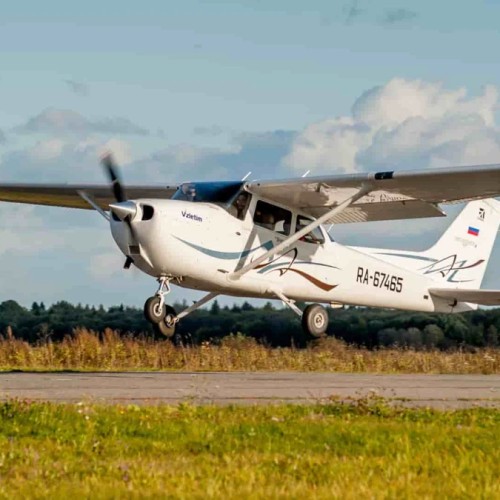 Полёт над Петергофом на самолёте!