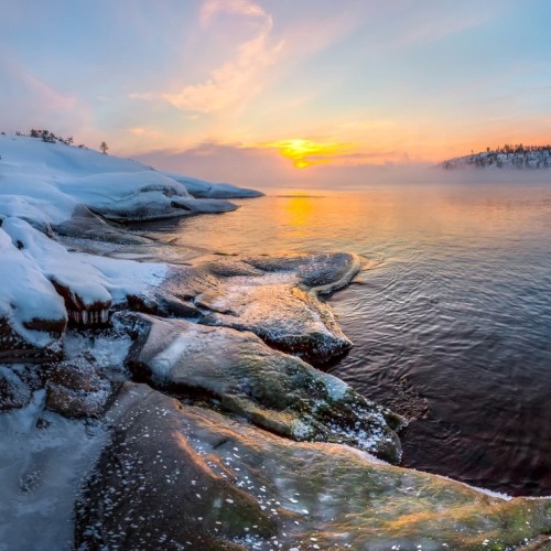 Уик-энд в Карелии: «Рускеала», водопады и шхеры с ночёвкой в глэмпинге на берегу Ладоги