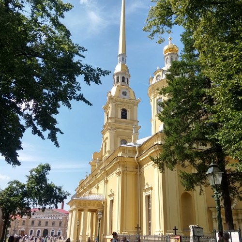 Квест-игра в Петропавловской крепости (в группе)