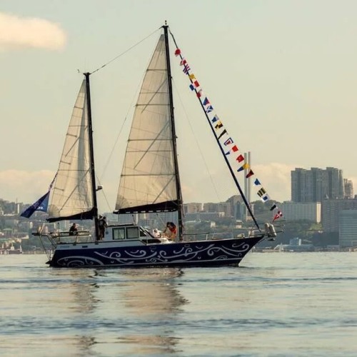 По волнам Японского моря на яхте с маской, сапом и деликатесами (мини-группа)