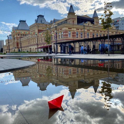 Нижегородская ярмарка изнутри