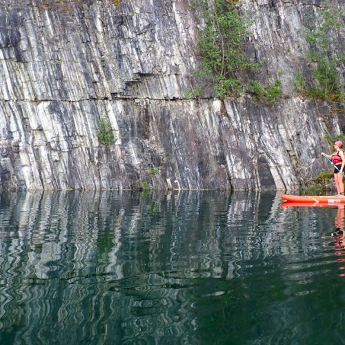 По карельским водоёмам на сапах