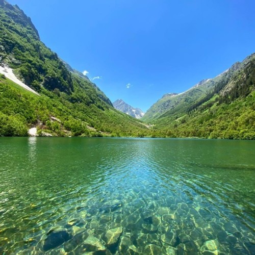 Треккинги на Домбае с проживанием в гостинице: Бадукские озёра, водопады и каньон Чёртова мельница