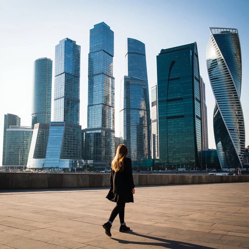 Экспресс-фотосессия в Москва-Сити