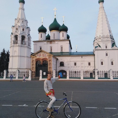 Велопрогулка по центру Ярославля (аренда не включена)