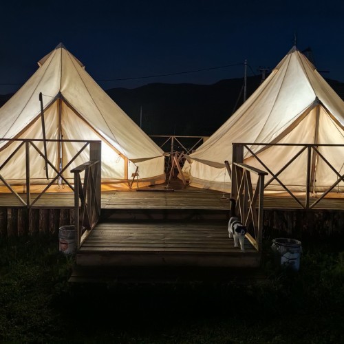 Летний лагерь для взрослых с палатками, баней, походом, сплавом, КВН (всё включено)