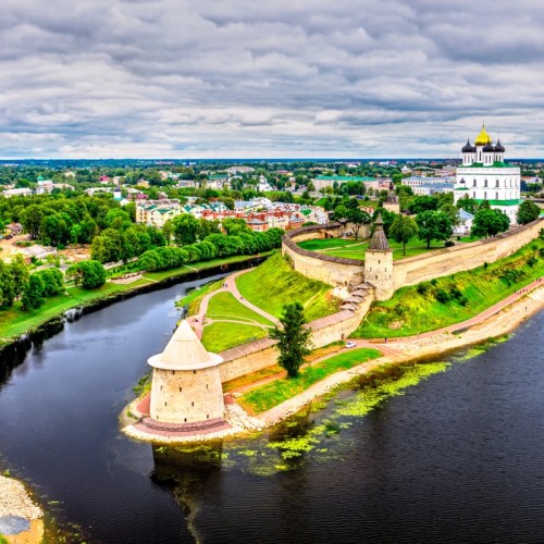 Псков средневековый, губернский, современный