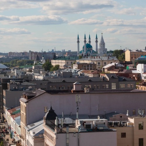 Казань: трансфер из аэропорта, обзорная экскурсия и чаепитие