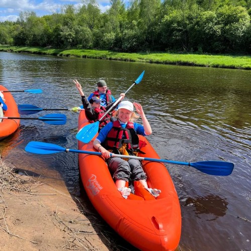 Река с картин: лёгкий сплав на байдарках по Тверце (всё включено)