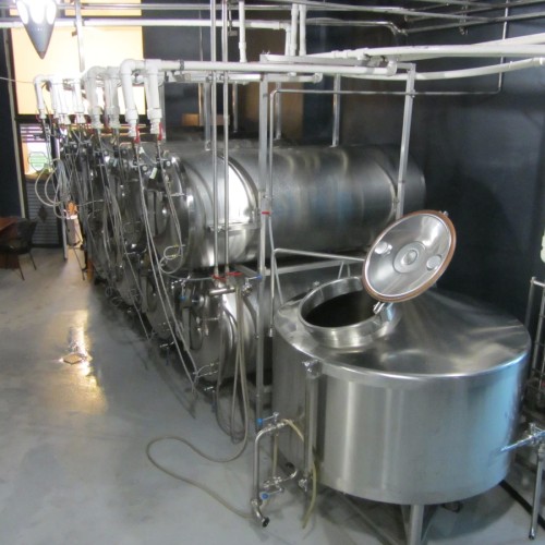 Старейшая крафтовая пивоварня в центре Петербурга (18+)