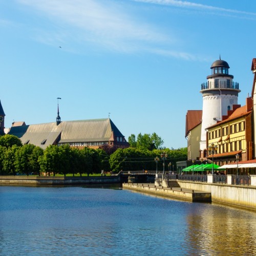 Значимые города и курорты региона: Балтийск, Светлогорск, Зеленоградск, Янтарный, Куржская коса