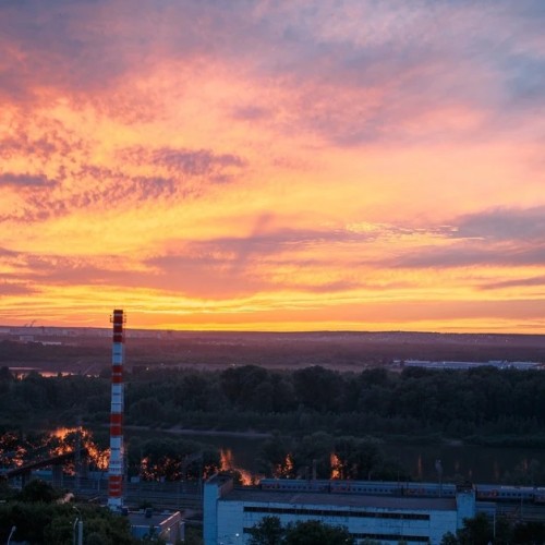 По Уфе — на мотоцикле