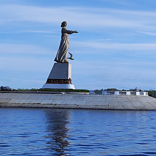 На яхте по Рыбинскому водохранилищу