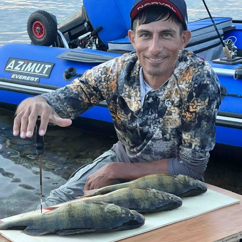 Результативная рыбалка на Гусином озере в своей компании