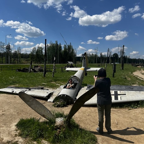 В парк «Патриот» на авто