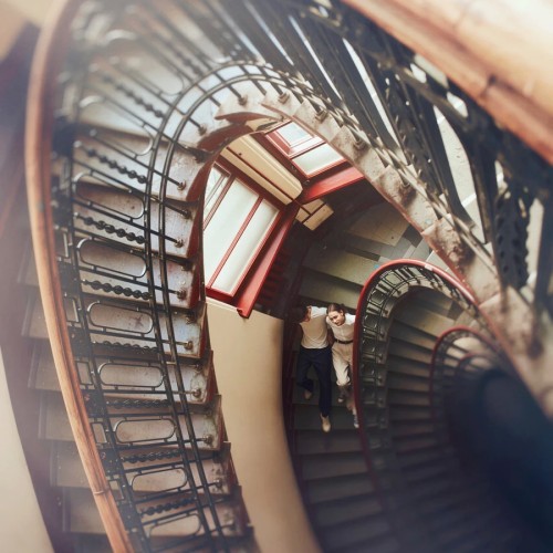 Питер с крыши, колоритные парадные и секретные дворы-колодцы