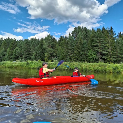 Река с картин: лёгкий сплав на байдарках по Тверце (всё включено)