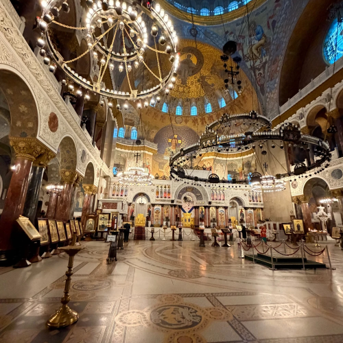 «Лахта-центр» и Кронштадт — из Петербурга