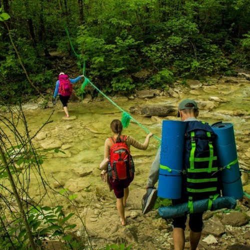 Запах разнотравья и никого вокруг: поход с рюкзаками по долине реки Пшада (всё включено)