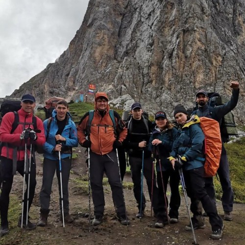 Поход по легендарному маршруту и подъём на Оштен