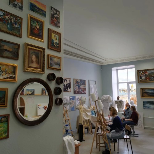 Картина маслом в Петербурге — за одно занятие